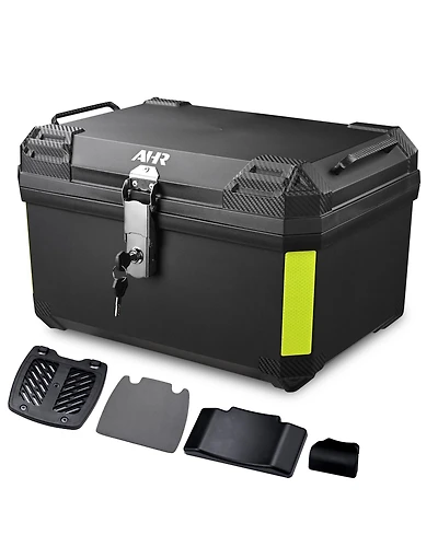 Yescom Ahr 65L Universal Motorcycle Tour Tail Box Scooter Trunk Storage Security Lock