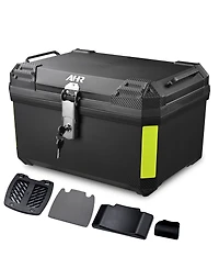 Yescom Ahr 65L Universal Motorcycle Tour Tail Box Scooter Trunk Storage Security Lock