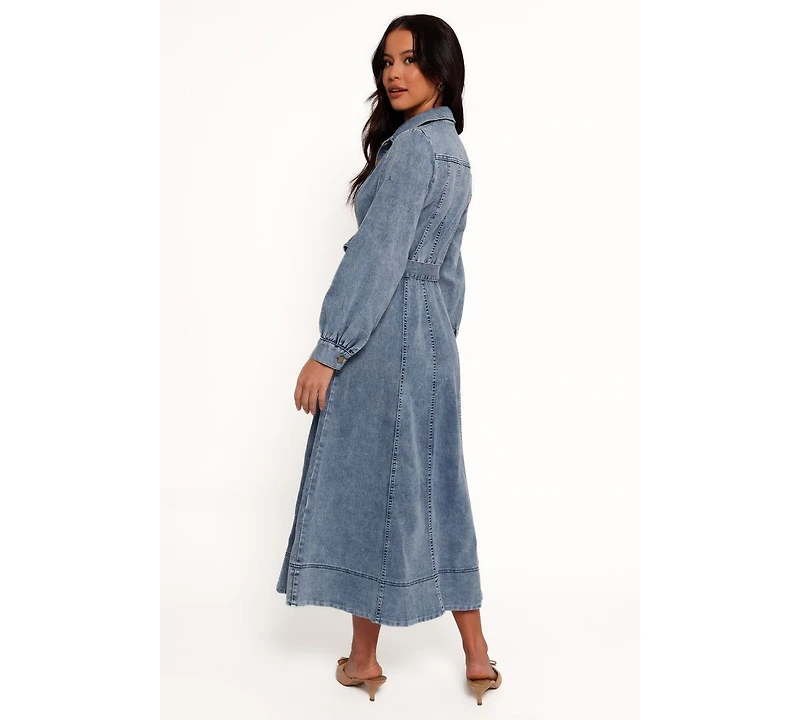 Petal and Pup Women's Emberly Long Sleeve Maxi Dress