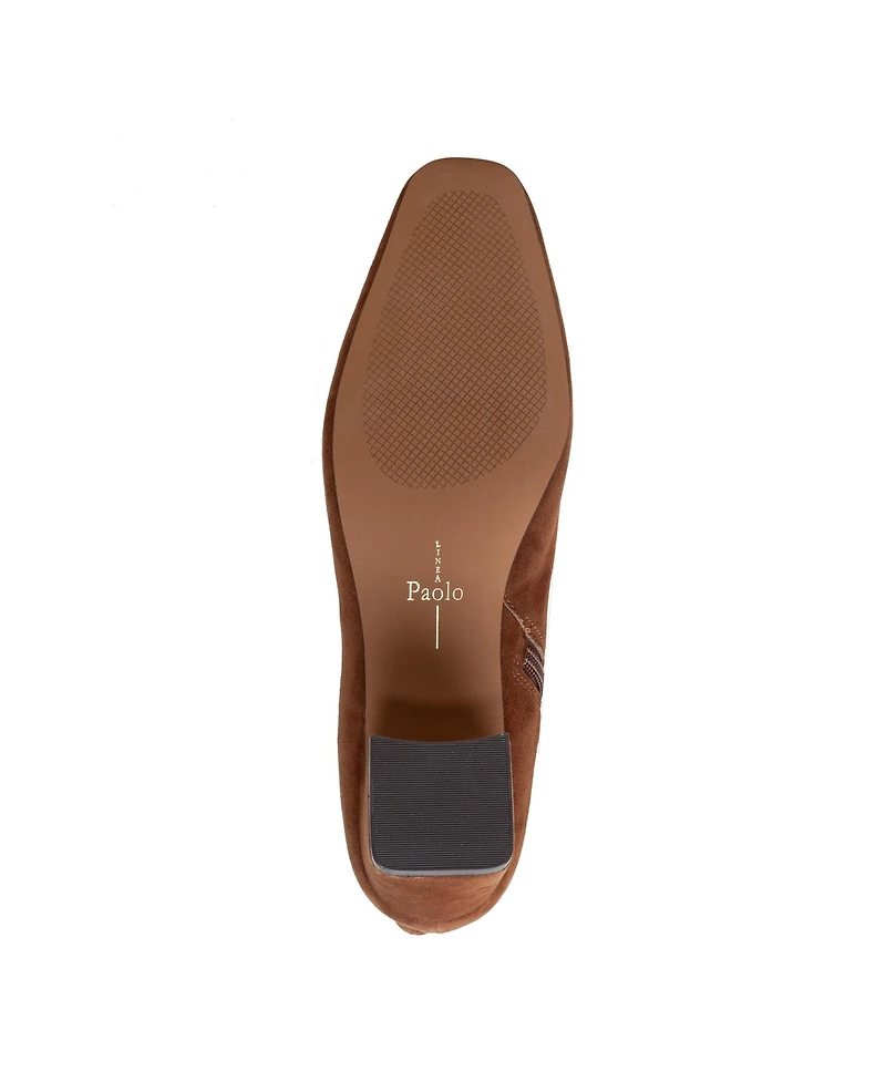 Linea Paolo Wrenly | Pointed Toe Cuban Heel Ankle Boot