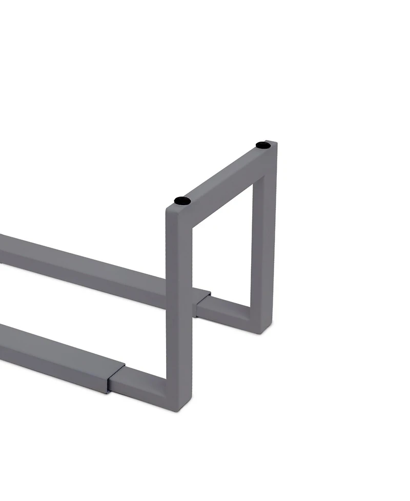 Qualiazero Expandable Shoe Rack - Matte Gray