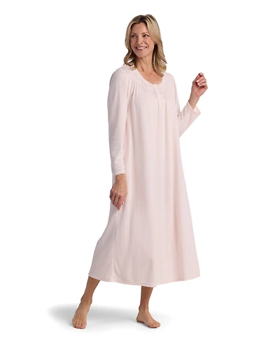 Miss Elaine Women's Embroidered Long Gown