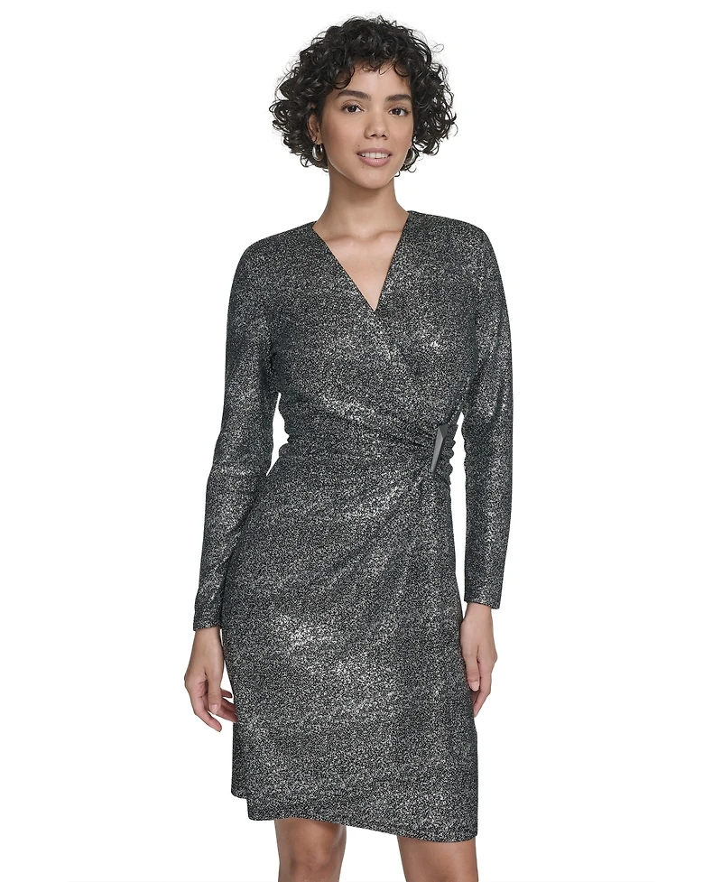 Calvin Klein Women's Long Sleeve Dress