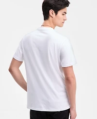 Guess Men's Embroidered Big G Logo T-Shirt