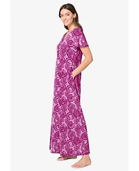 Avenue Women's Body Ruche Maxi Gown