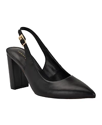 Tommy Hilfiger Women's Azalee High Block Heel Slingback Pumps