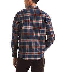 Nautica Men's Long Sleeve Stretch Flannel Plaid Shirt
