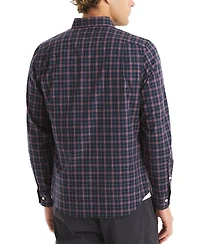 Nautica Men's Long Sleeve Plaid Shirt