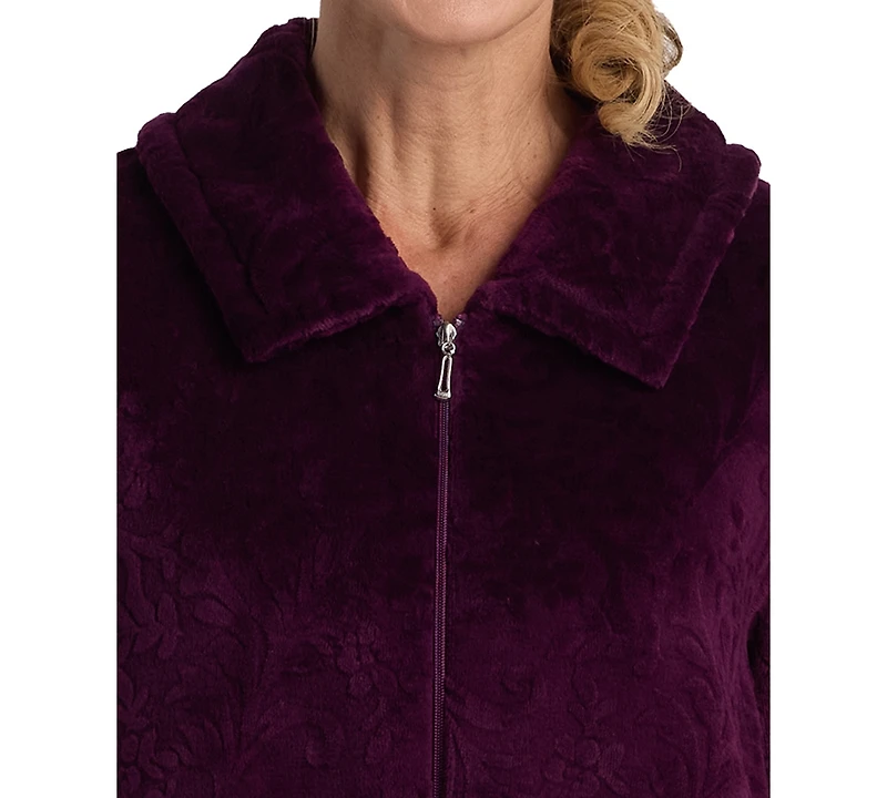 Miss Elaine Women's Collared Long Robe