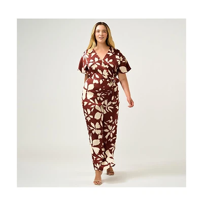Estelle Women's Hamilton Faux-Wrap Jumpsuit