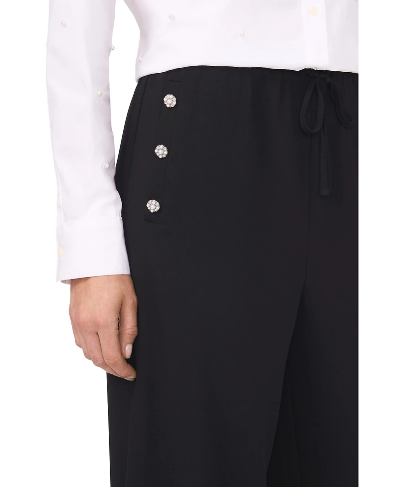 CeCe Women's Pull On Drawstring Pants