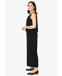 Woman Within Plus Size Within Popover Jumpsuit