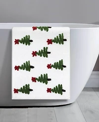 Avanti Ribbon Tree Polyester Bath Rug, 20" x 32"