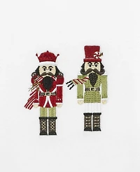 Avanti Peppermint Nutcracker Cotton 2-Pc. Hand Towel Set, 28" x 16"