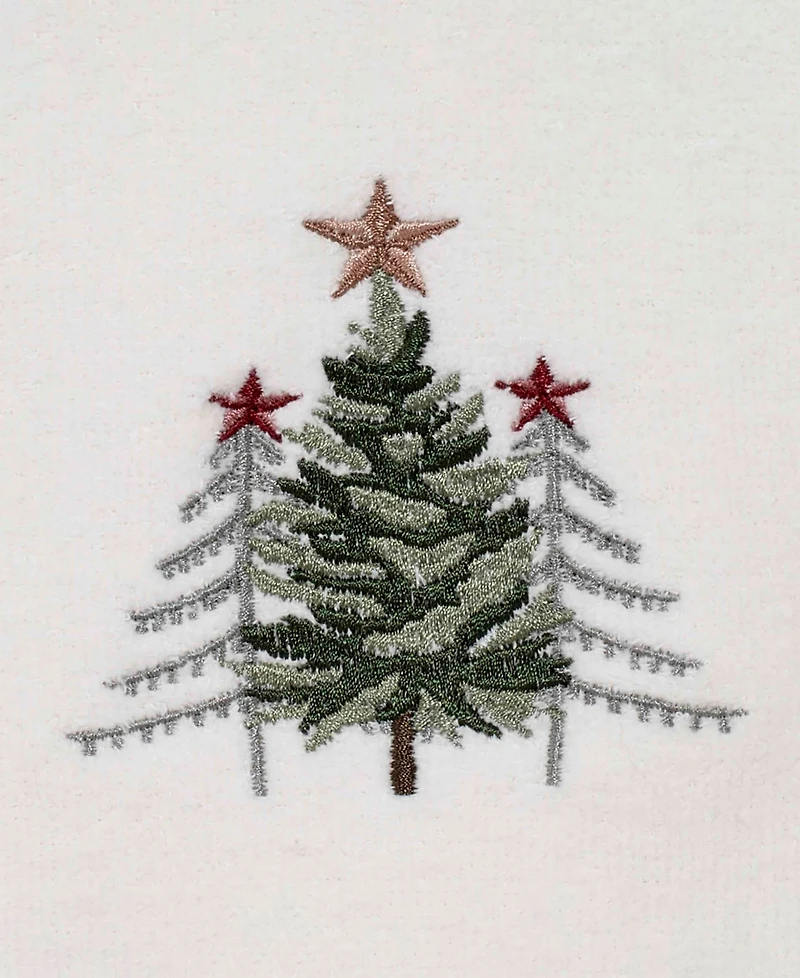 Avanti Trees Cotton 2-Pc. Hand Towel Set, 28" x 16"