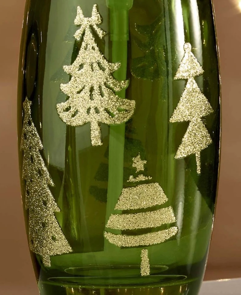 Avanti Holiday Tree Glass Lotion Pump