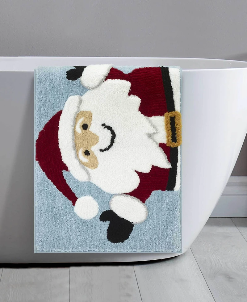 Avanti Santa Polyester Bath Rug, 20" x 32"