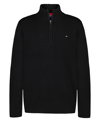 Tommy Hilfiger Boys 8-20 Quarter-Zip Sweater