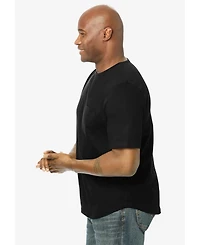 KingSize Big & Tall Silver Cooling Pocket Crewneck