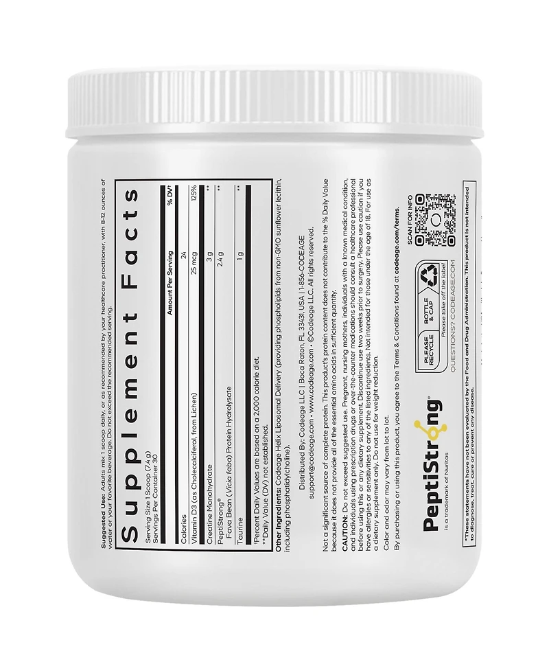 Codeage Muscle Formula+ Platinum Supplement