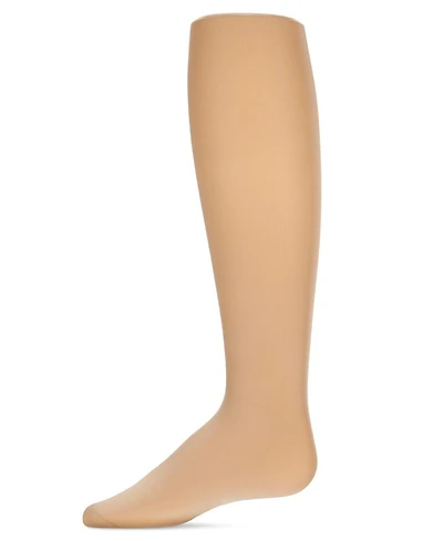 Memoi Girls' Velvet Touch Opaque Tights