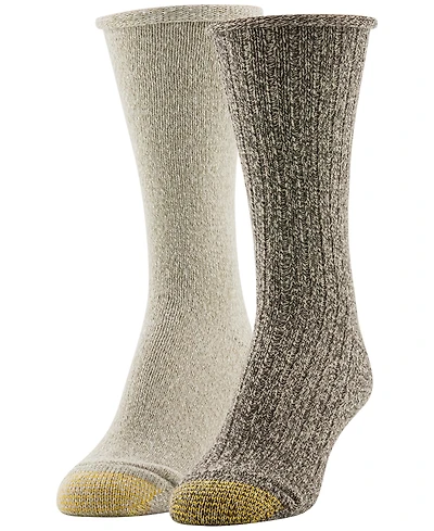 Gold Toe Women's 2-Pack Super Soft Crew Socks