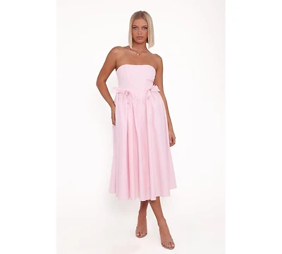 Petal and Pup Women's Seren Midi Dress - Pink