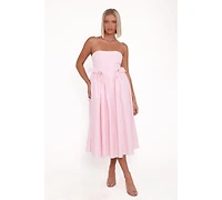 Petal and Pup Women's Seren Midi Dress - Pink