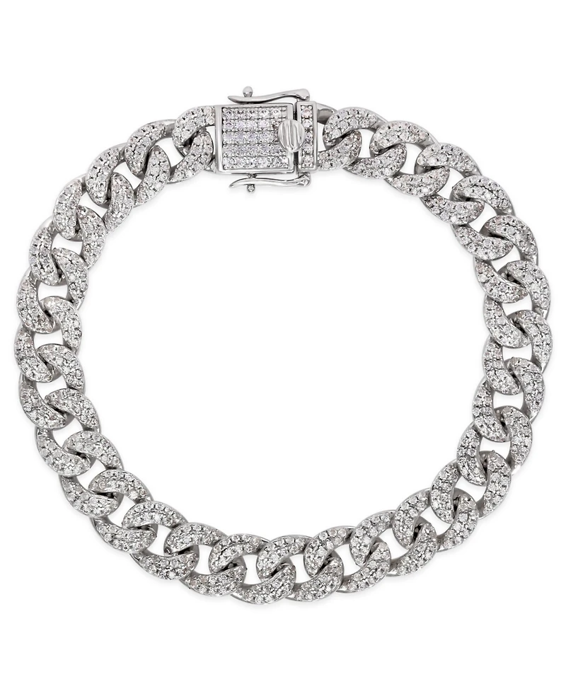 Anna Zuckerman Men's 8 mm Havana Cuban Link Bracelet