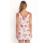Petal and Pup Women's Fleur Mini Dress - Red