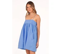 Petal and Pup Women's Serina Mini Dress - Blue