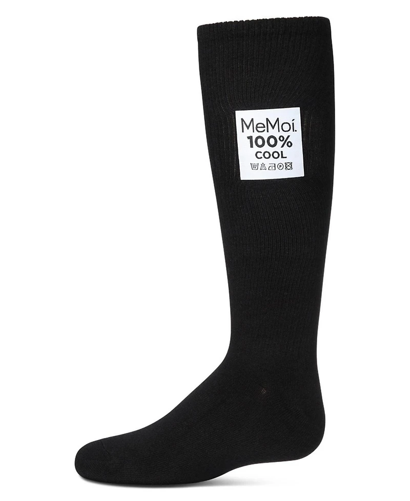 Memoi Girls' 100% Cool Knee-High Socks