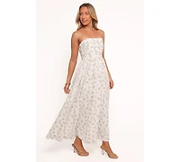 Petal and Pup Women's Kayt Strapless Dress - Floral