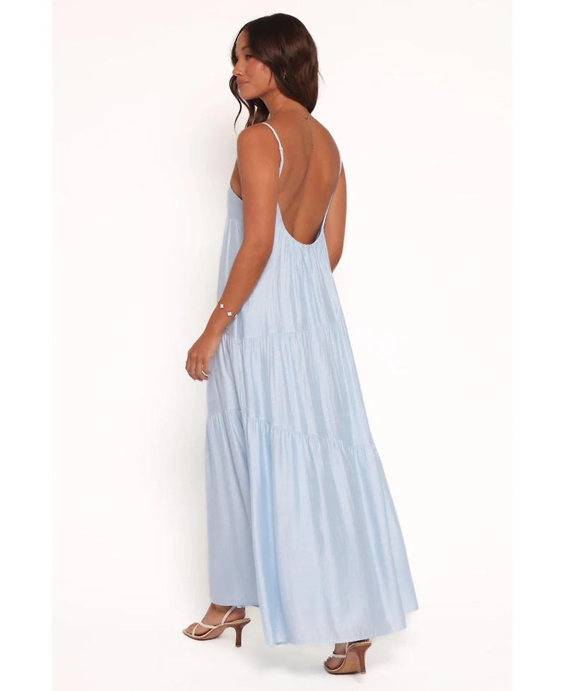 Petal and Pup Women's Bennie Midi Dress - Pale Blue
