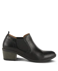 Azura Spring Step Phaedra Premium Leather Shoe with Cushioned Insole, Arch Support, and Low Heel