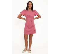 Petal and Pup Women's Ruthie Mini Dress - Rose