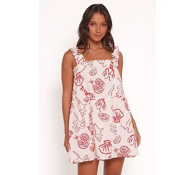Petal and Pup Women's Elena Mini Dress - Red Lobster