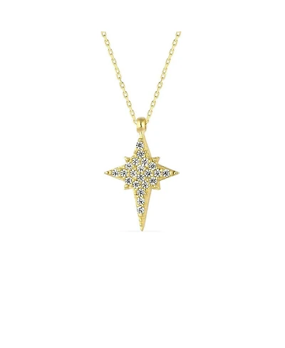 Spero London Northern Star Polaris Sterling Silver Necklace