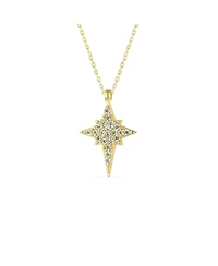 Spero London Northern Star Polaris Sterling Silver Necklace