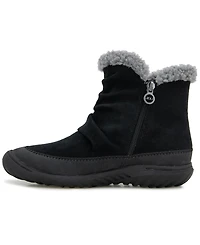 Jbu Women's Briar Cozy Casual Platform Booties