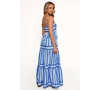 Petal and Pup Women's Emry Maxi Dress - Blue Stripe