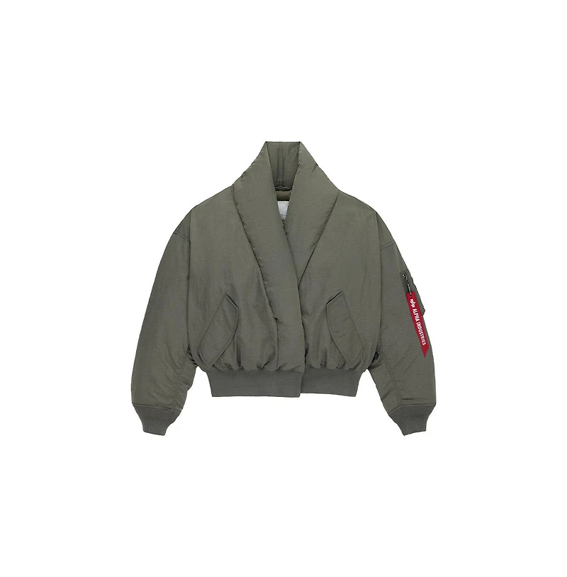 Alpha Industries Women's Shawl Collar Flight Jacket W