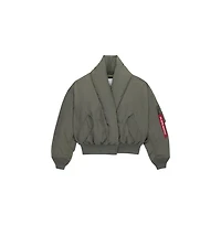 Alpha Industries Women's Shawl Collar Flight Jacket W