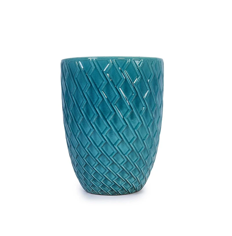 Chic Crate Modern Ceramic Planter Pot