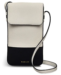 Radley London Bishops Lane Straw Mini Phone Crossbody Bag