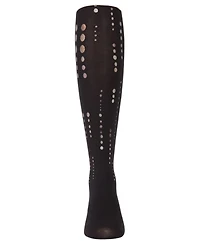 Memoi Girls Retro Halftone Polka Dot Tights