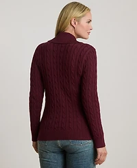 Lauren Ralph Lauren Plus Size Long-Sleeve Buckled Sweater