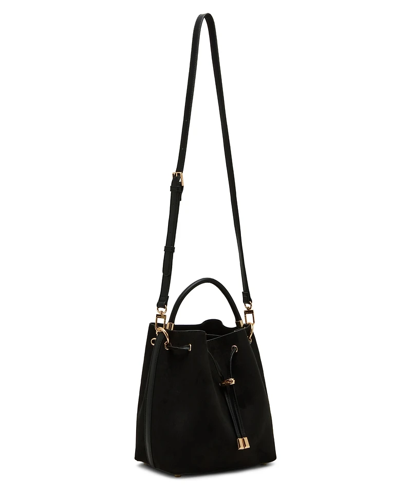 Anne Klein Convertible Strap Small Bucket Bag