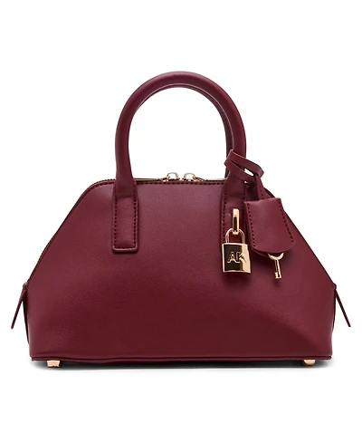 Anne Klein Convertible Strap Small Angled Bowler Bag