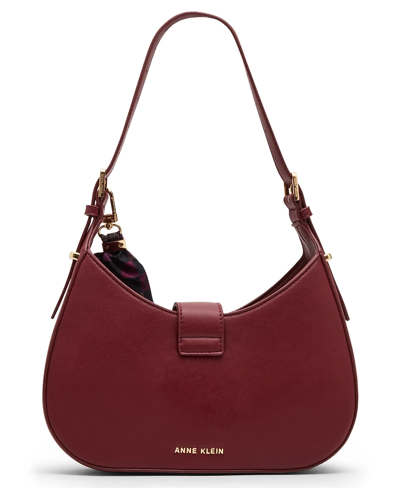Anne Klein Convertible Strap Small Curved Shoulder Bag